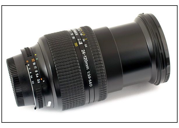 72mm超大口径,尼康经典AF 24-120mm D 镜头