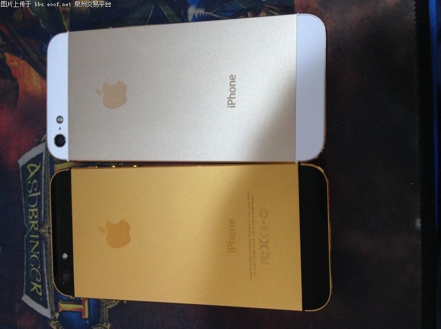 土豪金iphone532g黄金色iphone5电信行机